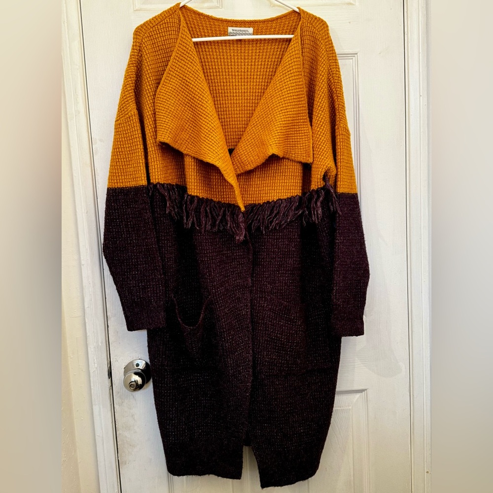 World Market Boho Cardigan Small
